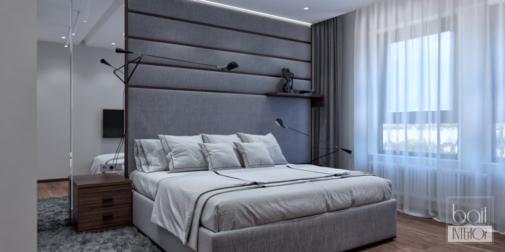 дизайн интерьера спальни для молодого человека