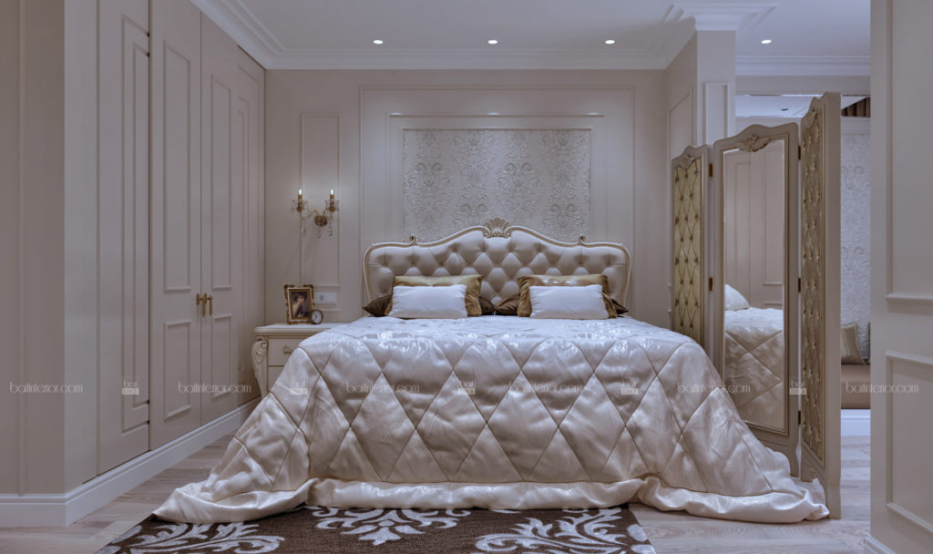 интерьер классической спальни