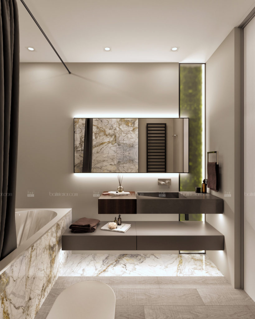 дизайн интерьера современной ванной